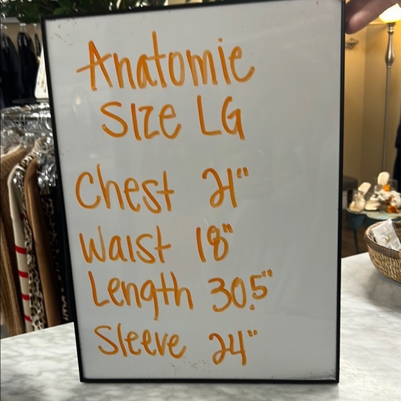 Anatomie Mokai Stretch Woven Mesh Zip Cardigan in Blue Size Large - Picture 7 of 9